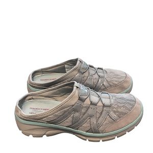 Skechers Slip On Gray Teal Size 9 Women # SN 49077